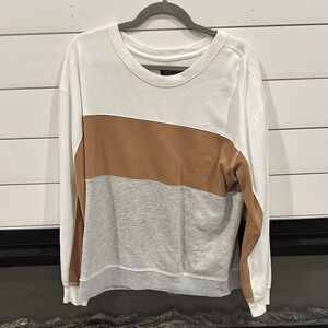 Abercrombie & Fitch White Soft Fleece